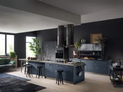 Cucina Moderna Diesel get Together Kitchen in Blue di Scavolini