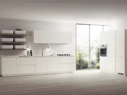 Cucina Moderna Qi in laccato opaco Bianco di Scavolini