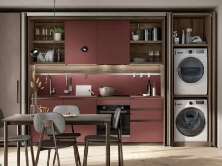 Cucina Boxi Rosso Jaipur di Scavolini