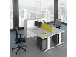 Scrivania operativa Krial in melaminico di MobilOfficeFurniture