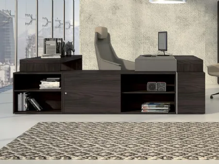 Scrivania President in melaminico e laccato di MobilOfficeFurniture