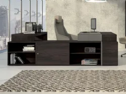 Scrivania President in melaminico e laccato di MobilOfficeFurniture