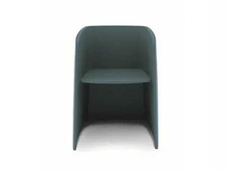 Poltroncina da attesa Nest Due in tessuto di MobilOfficeFurniture