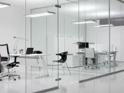 Parete divisoria Siderplan G1 in vetro di MobilOfficeFurniture