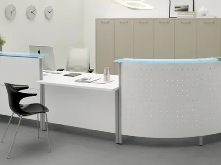 Bancone Reception Welcome in melaminico di MobilOfficeFurniture