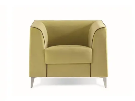 Poltroncina da attesa Zero 70 in tessuto di MobilOfficeFurniture